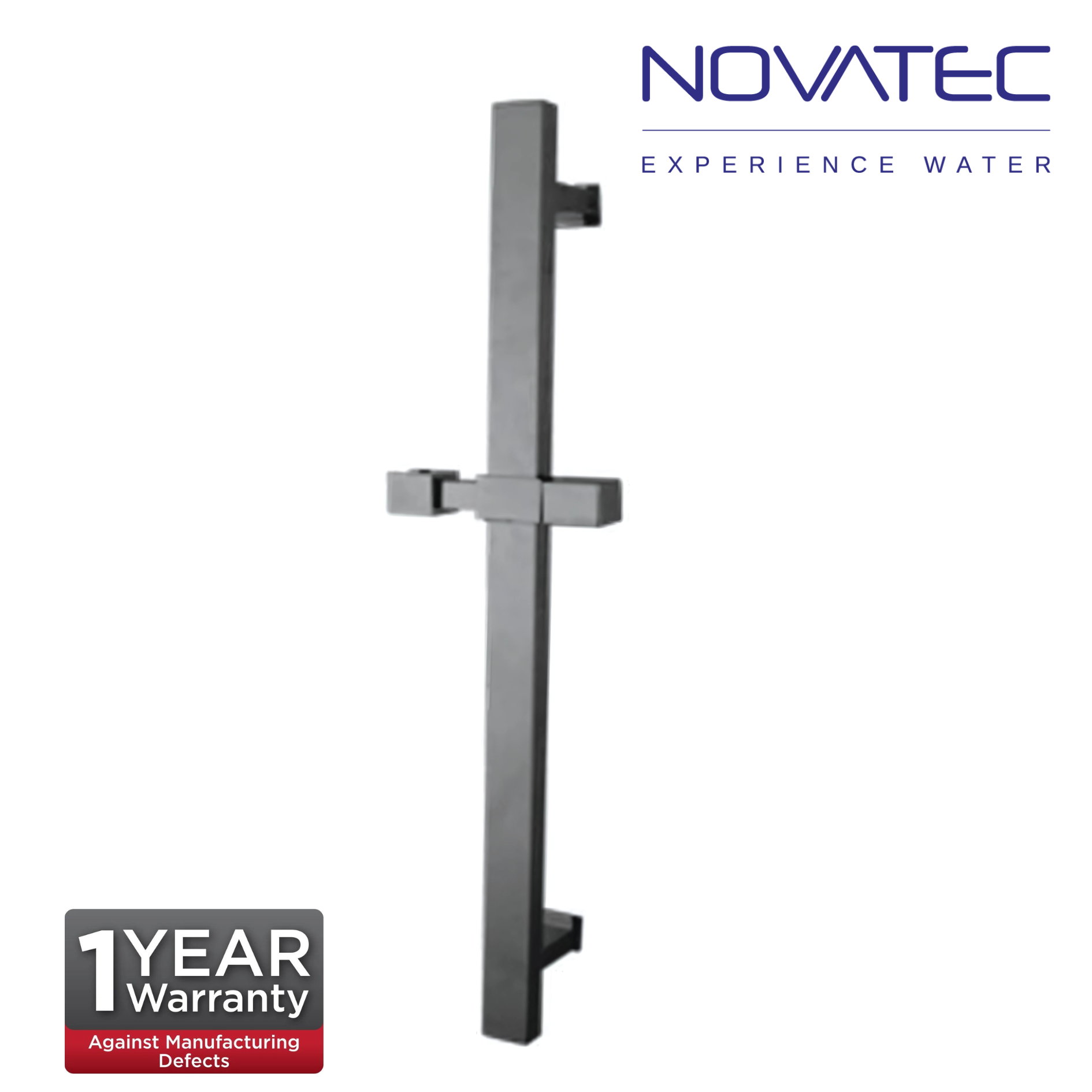 Novatec Rectangular Shower Rail (NVR-T)